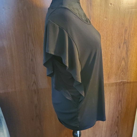 NY Collection Black Blouse - Picture 4 of 4